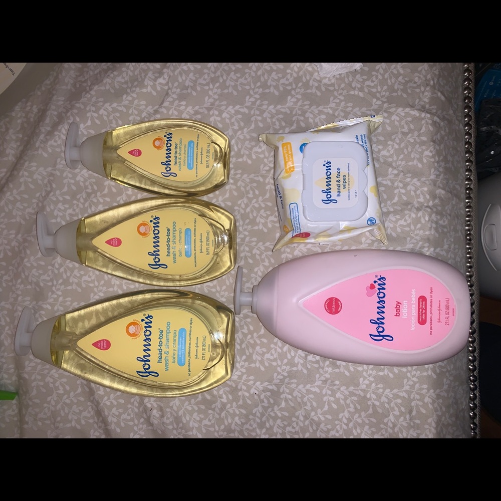 Johnson and Johnson baby products